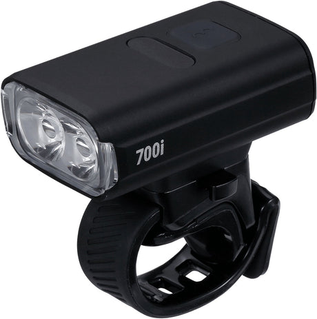 Bbb cycling nanostrike 700i koplamp fiets – 700 lumen – usb oplaadbaar – brandtijd: 45 uur – ipx6 regenbestendig - fietsverlichting racefiets mountainbike – zwart - bls-262i