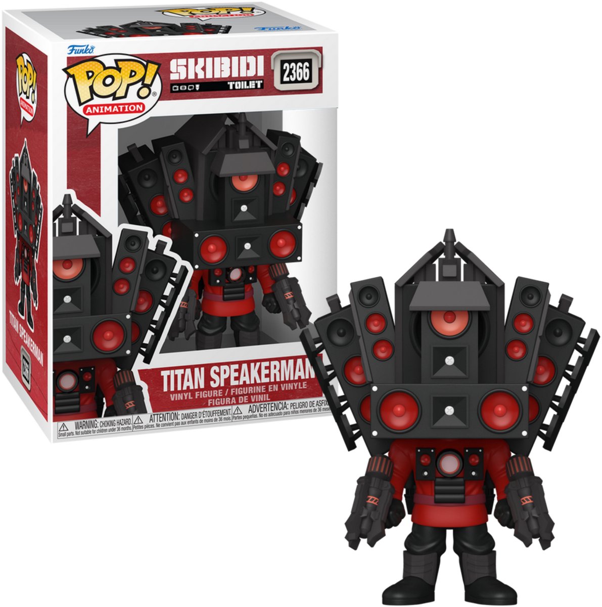 Funko pop winyl: skibidi s2 - głośnik Titan