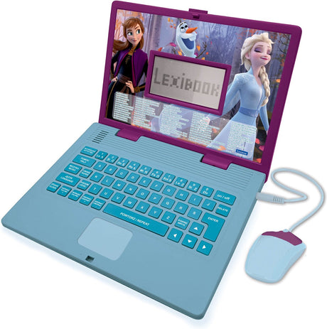 Lexibook tweetalige educatieve laptop frozen - 124 activiteiten in het engels pools