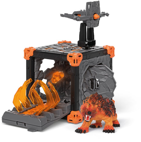 Schleich Eldrador Stworzenia Niedźwiedź lawowy z jaskini bojowej 42732
