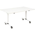Fliptop tafel sodematub fthv3148r-q800 rechthoekig wit