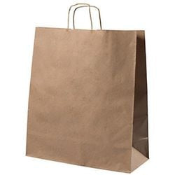 Torba papierowa l brązowa 28,8 l 400x160x450 mm