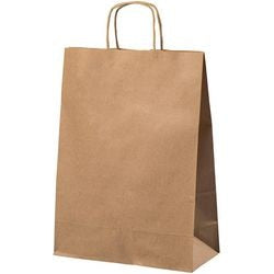 Torba papierowa brązowa 8,7 l 240x110x330 mm