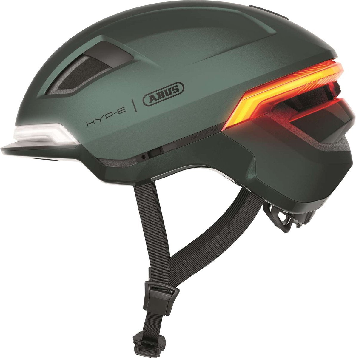Kask Abus Hyp-e Jungle Green, rozmiar 51-55 cm