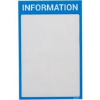Ramka wyświetlacza Ultradex Information A4 niebieska