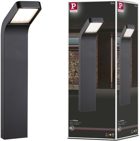 Lampa słupkowa LED Paulmann Kulma odporna na wodę morską IP44 500 mm 3000K 7,5W 520lm 230V antracyt aluminium