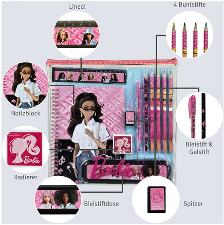 Tajna notatka i set pisma Barbie