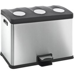 Kosz na pedały Eko 31054039 stal nierdzewna (stal nierdzewna) srebrny