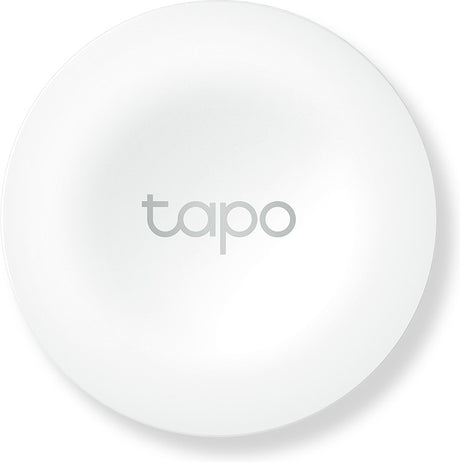 Inteligentny przycisk TP-Link Tapo S200B — przenośny przełącznik umożliwiający inteligentne sterowanie za naciśnięciem jednego przycisku