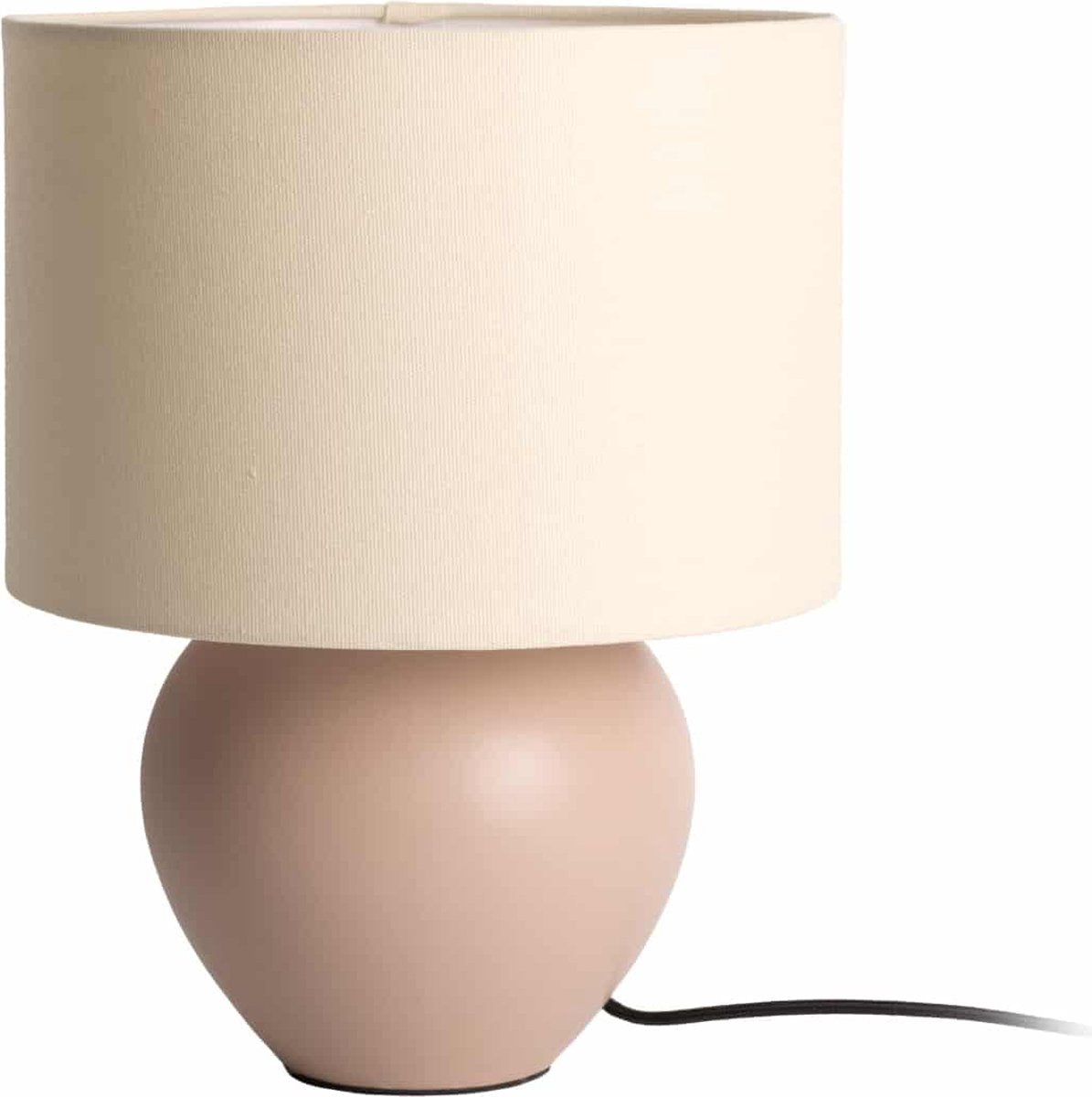 Leitmotiv tafellamp alma cone - bruin - ø23cm - scandinavisch