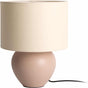 Leitmotiv tafellamp alma cone - bruin - ø23cm - scandinavisch