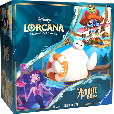 Ravensburger Disney Lorcana TCG Azurite Sea Llumineer's Trove *Edycja angielska* Karty kolekcjonerskie