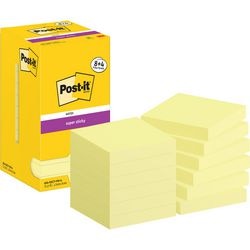 Karteczki samoprzylepne Post-it 654-sscy-p8+4 76x76 mm gładki żółty