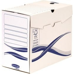 Pudełko archiwalne Pudełko bankierskie 44603 kartonowe białe