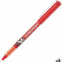 Pilot pen roller v-5 czerwony 0,3 mm igła 12 sztuk