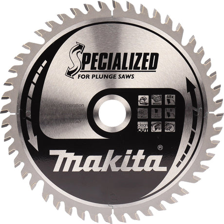 Brzeszczot do cięcia wgłębnego Makita | drewno | 165x20x1,85 48t - b-56764