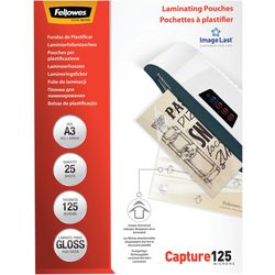 Folie do laminowania Feles 5396501 125 mikronów przezroczyste opakowanie 25 szt.