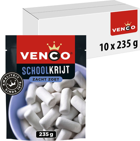 Kreda szkolna Venco - słodka lukrecja - 10x235g