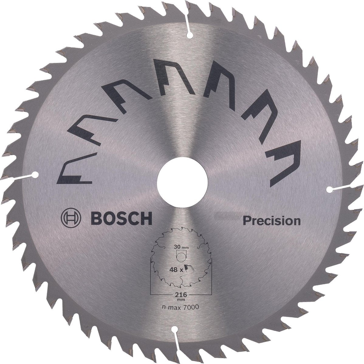 Piła tarczowa Bosch Precision 216x2x30, t48