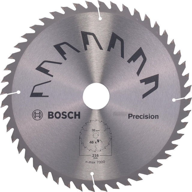 Piła tarczowa Bosch Precision 216x2x30, t48