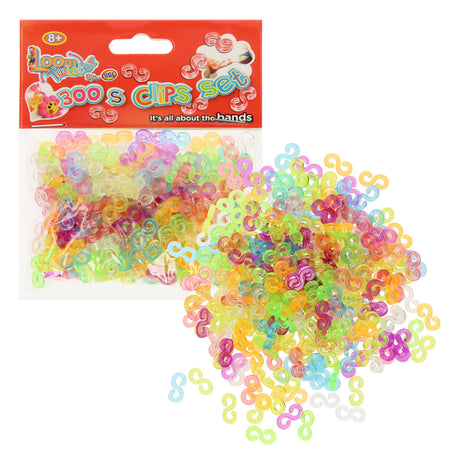 Klipsy typu twister krosna, 300 szt.