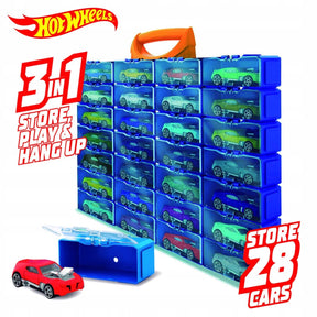 Hot Wheels Walizka samochodowa Walizka samochodowa 28 sztuk
