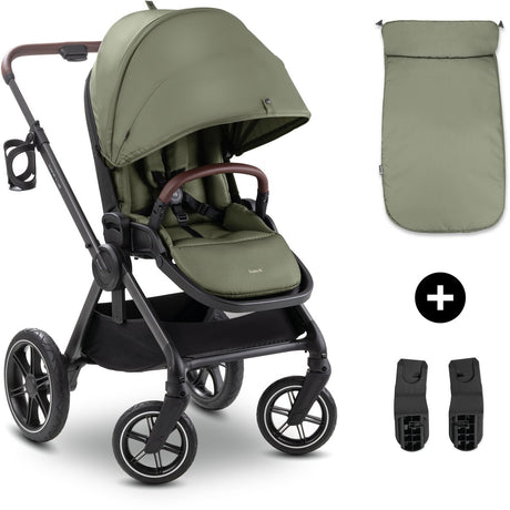 Hauck Comfort n Care - wózek premium z dodatkowym komfortem - oliwkowy