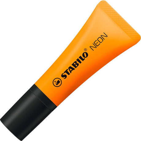Stabilo neon - rozświetlacz - unikalny kształt tuby - pomarańczowy - za sztukę