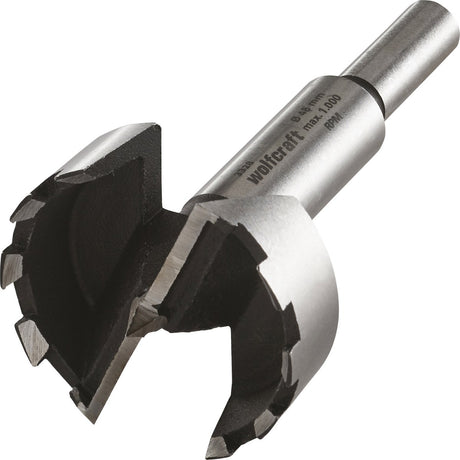 Wolfcraft - wiertło cylindryczne do drewna - ø 48 mm - wiertło do zawiasów 48 mm - wiertło Forstnera - 3328000