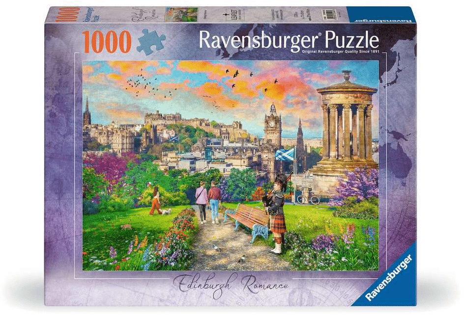 Puzzle Ravensburger Romans w Edynburgu - układanka - 1000 elementów