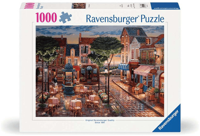 Puzzle Ravensburger malowane Paryżem