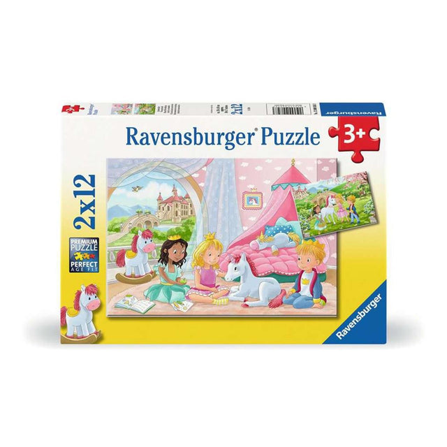 Puzzle Ravensburger Książę Księżniczka 2x12 elementów