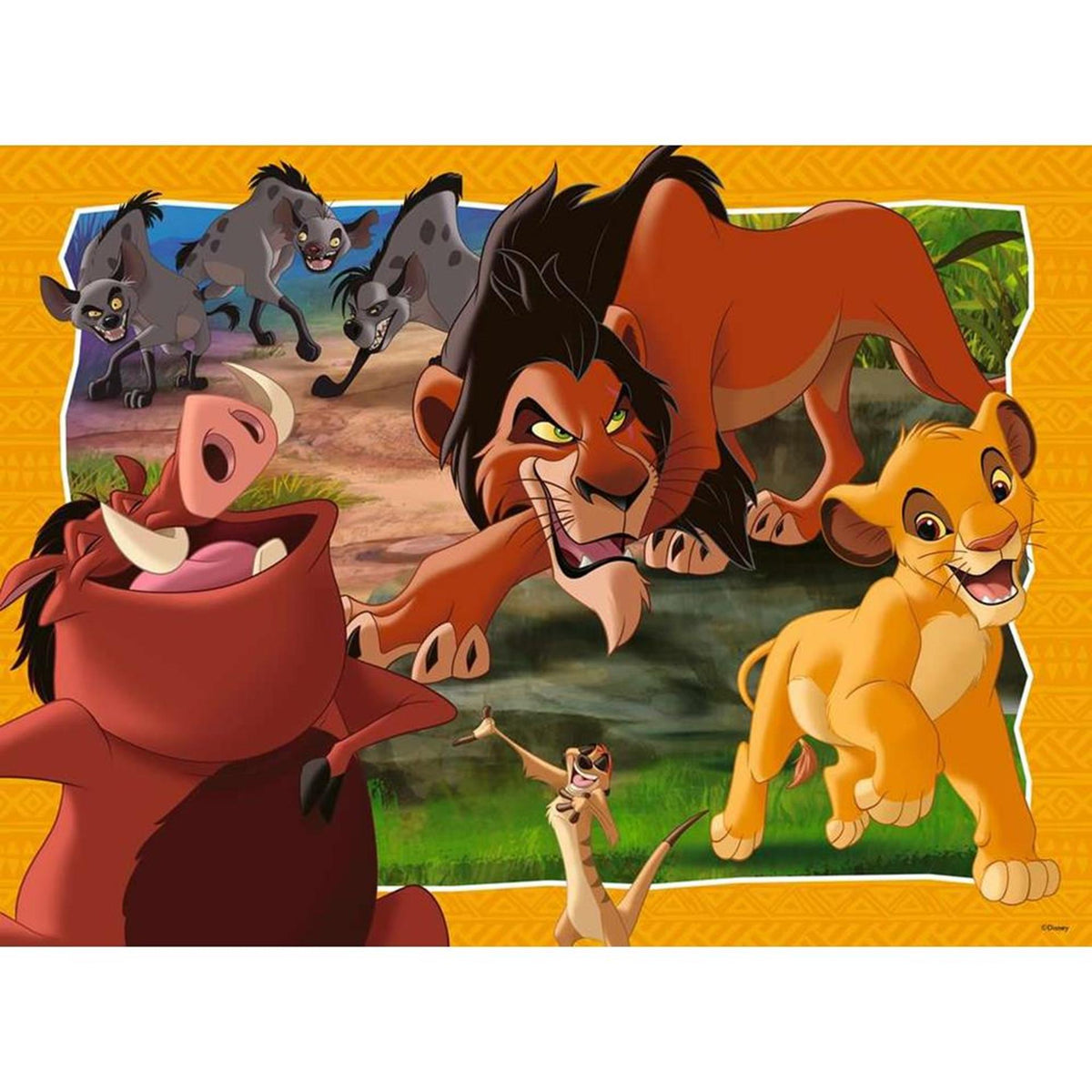 Puzzle Ravensburger Król Lew 200szt