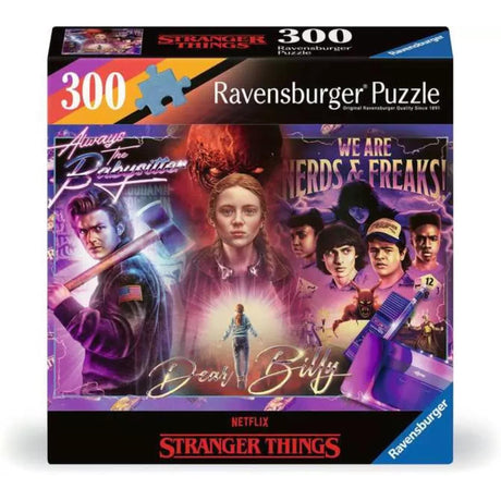 Puzzle Ravensburger Strangers Things - układanka - 300 elementów