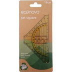 Geodriehoek econovo 2010100 plastik 16 cm