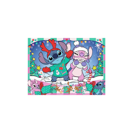 Puzzle Ravensburger Disney ścieg świąteczny 100 elementów XXL