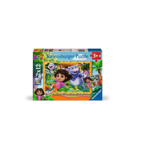 Puzzle Ravensburger damy radę! 2x12 sztuk