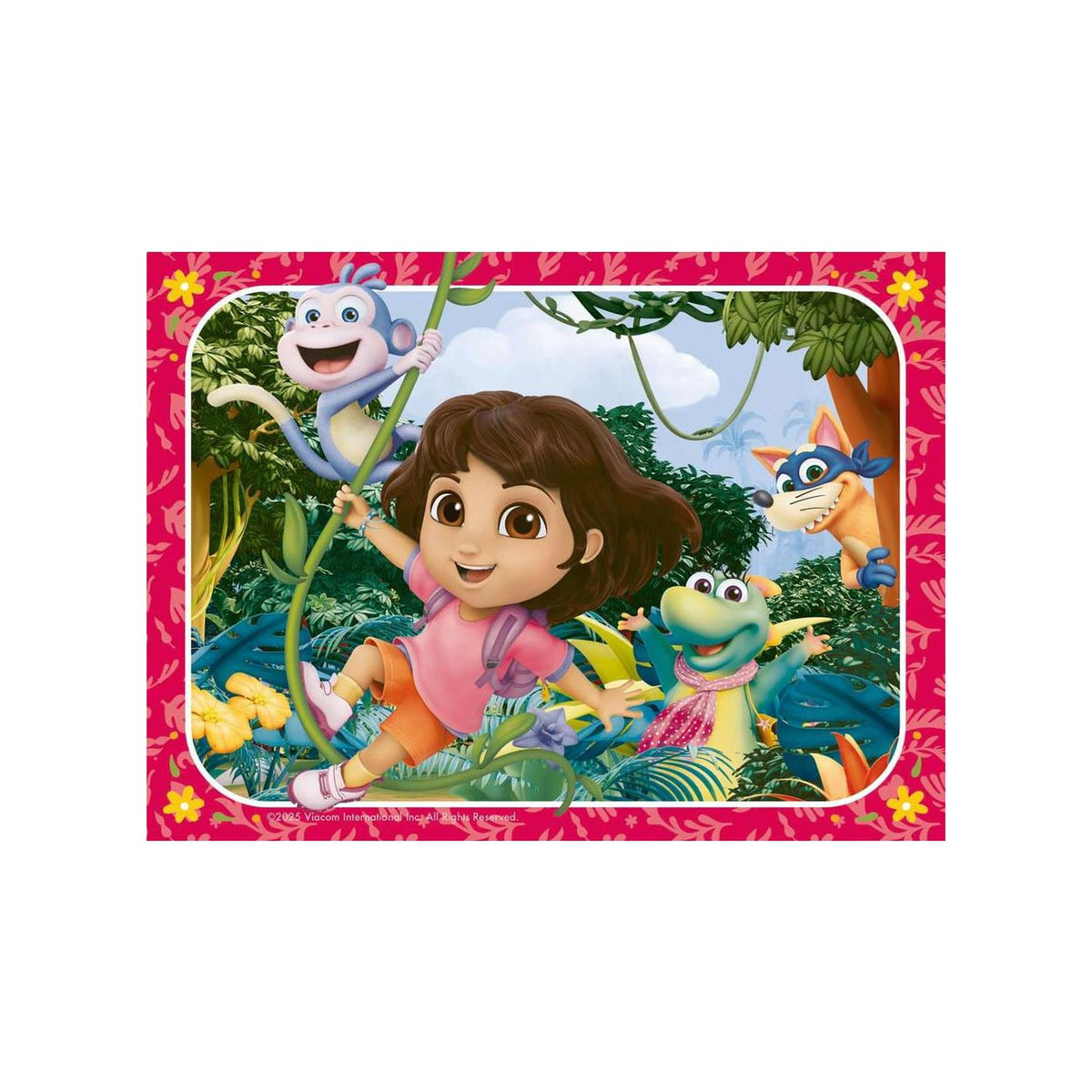 Dora Puzzle Ravensburger dołącz do przygody! - układanka - kawałki
