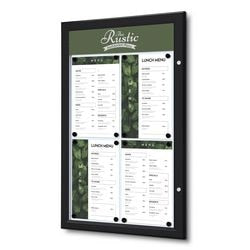Tablica menu showdown sch4xa4c9005 4950 g czarna