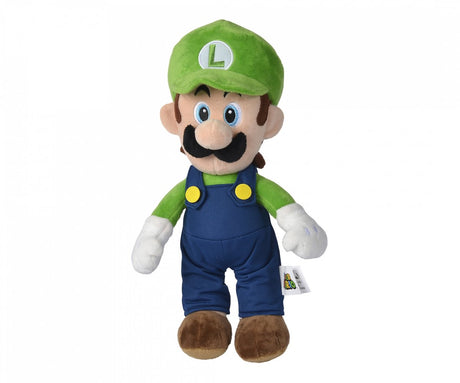 Plusz Nicotoy Super Mario Luigi, 30cm - przytulanka