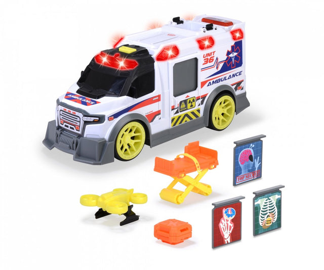 Zabawki Dickie 203307003, ambulans, 3 lata, aa, czerwony, biały - 203307003