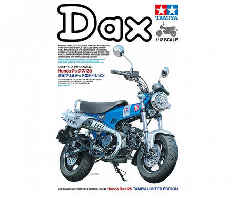 Model samochodu Tamiya - 14142 motocykl Honda Dax 125 - plastik z limitowanej edycji - 1:12 - modelarstwo