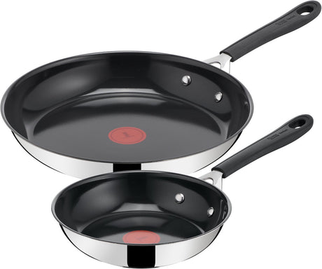 Jamie oliwer by tefal Easy Cook Ceramic - zestaw patelni - 20 28 cm - bez pfas - ceramiczny - odpowiedni do wszystkich źródeł ciepła
