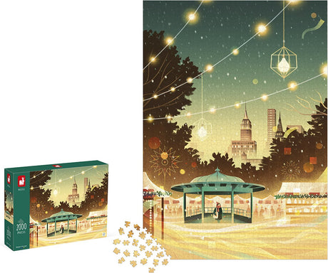 Janod - puzzle kidult - noc w Nowym Jorku - 2000 elementów