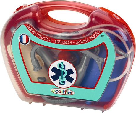 Ecoffier écoiffier 14-częściowa plastikowa walizka lekarska