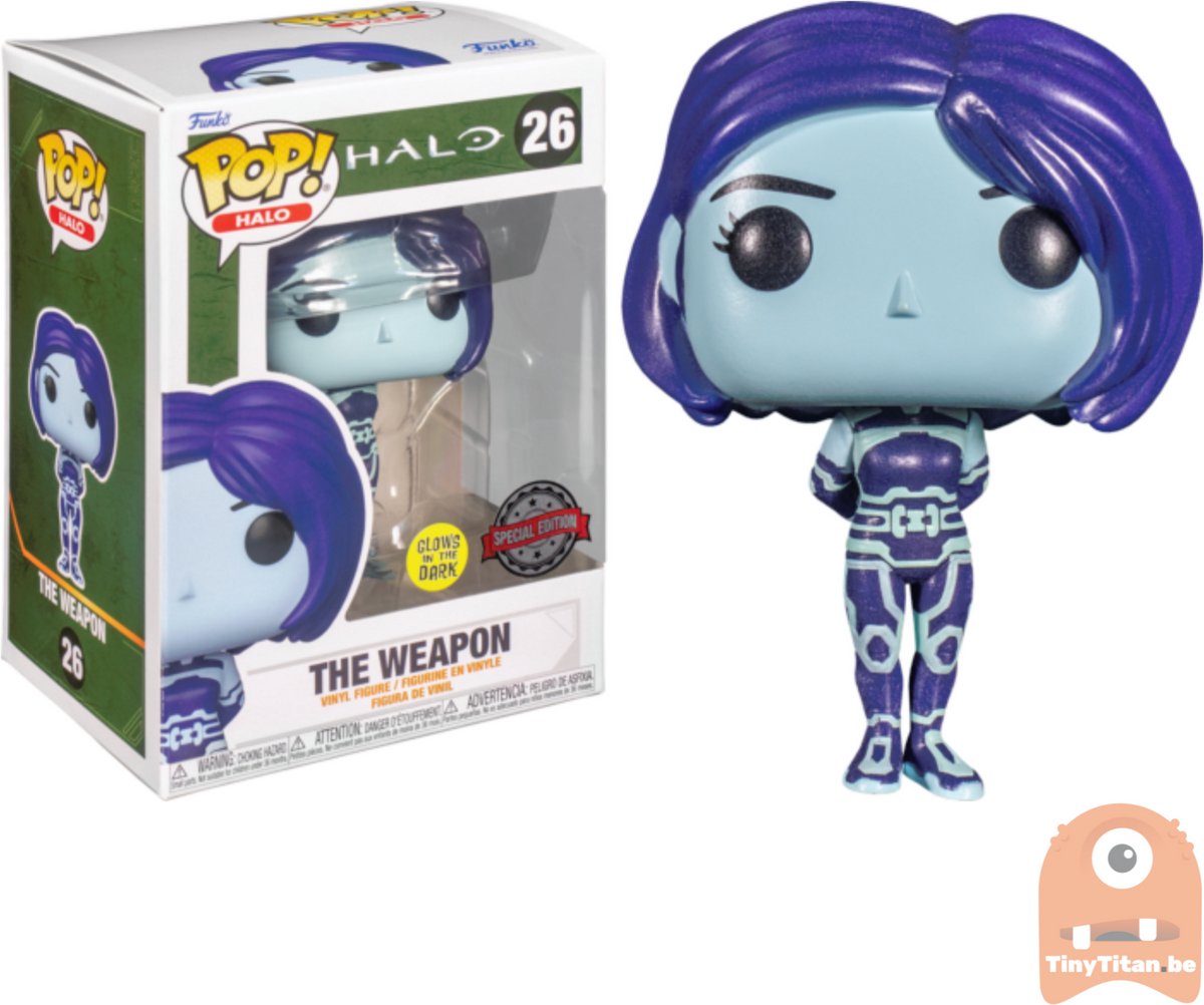 Funko-pop! gry: halo - broń #26 (gitd) edycja specjalna