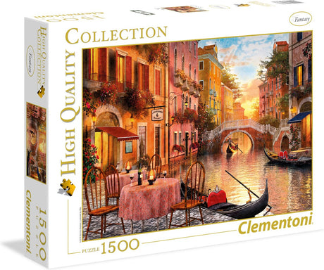 Clementoni - puzzle - 1500 elementów - Wenecja - puzzle dla dorosłych - kolekcja wysokiej jakości