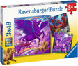 Puzzle Ravensburger magiczne stworzenia - układanka - 3x49 elementów