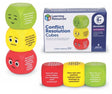 Learning resources conflict oplossen kubussen - 6 zachte dobbelstenen - engelstalig - 5+
