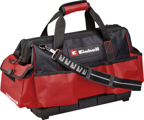 Torba na narzędzia Einhell E-case - max. nośność: 30 kg - uniwersalne przechowywanie i transport akcesoriów i narzędzi - możliwość podłączenia do systemu e-case